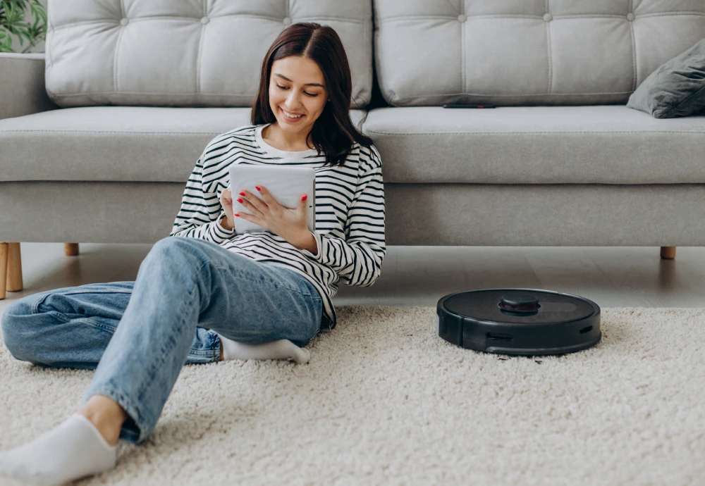 robotic vacuum cleaner self emptying